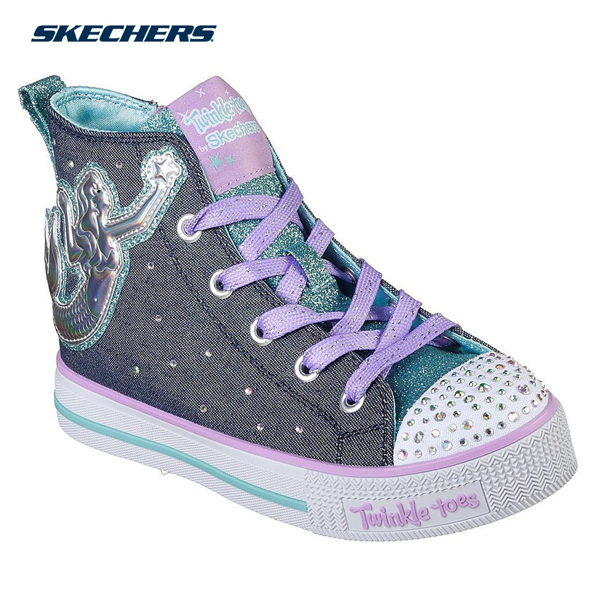 Skechers Kids Twinkle Lite Magnificent Mermaid Twink(Denim) | Shopee ...