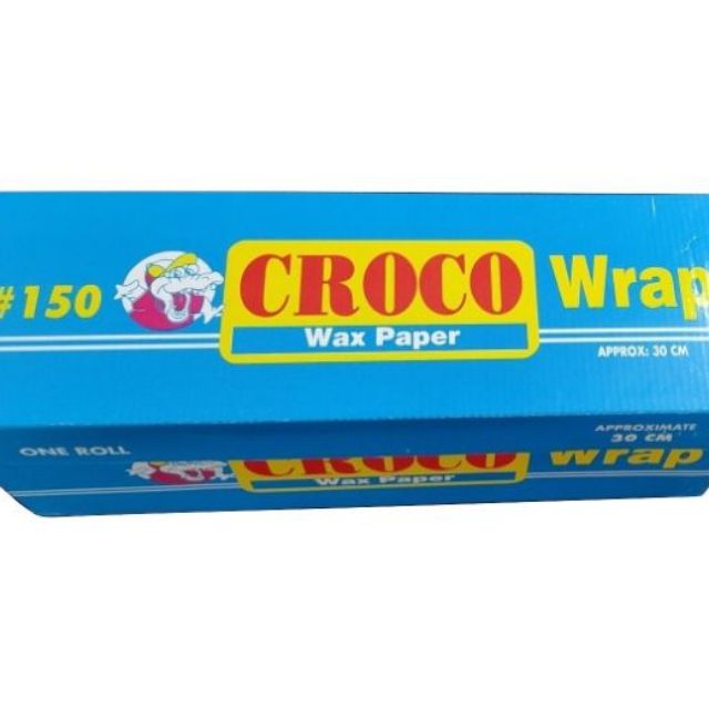 Croco Kitchen Grease Proof Wax Paper Roll 150m Shopee Philippines