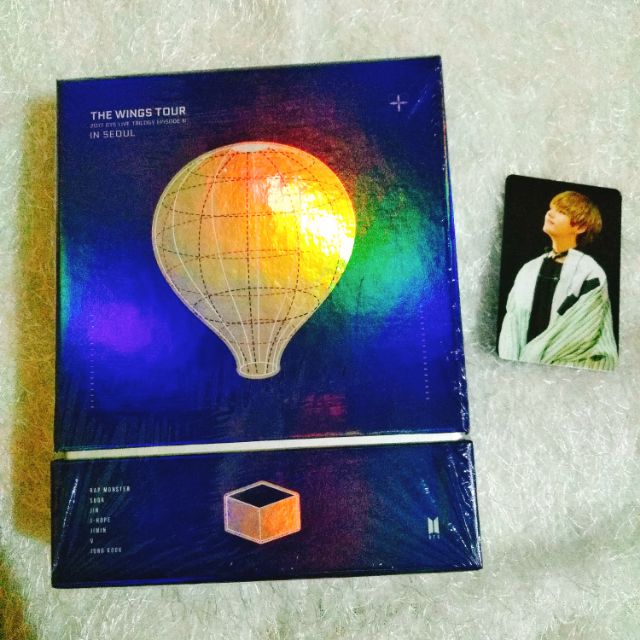 Bts The Wings Tour Dvd In Seoul No Photocard Shopee Philippines