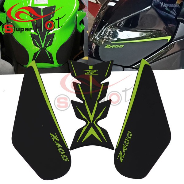 Kawasaki Z400 modified oil tank sideattached and antislip oil tank attached to Shopee