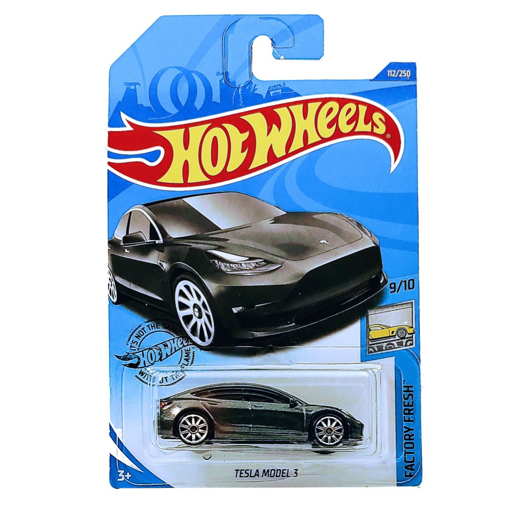 hot wheels model 3 tesla