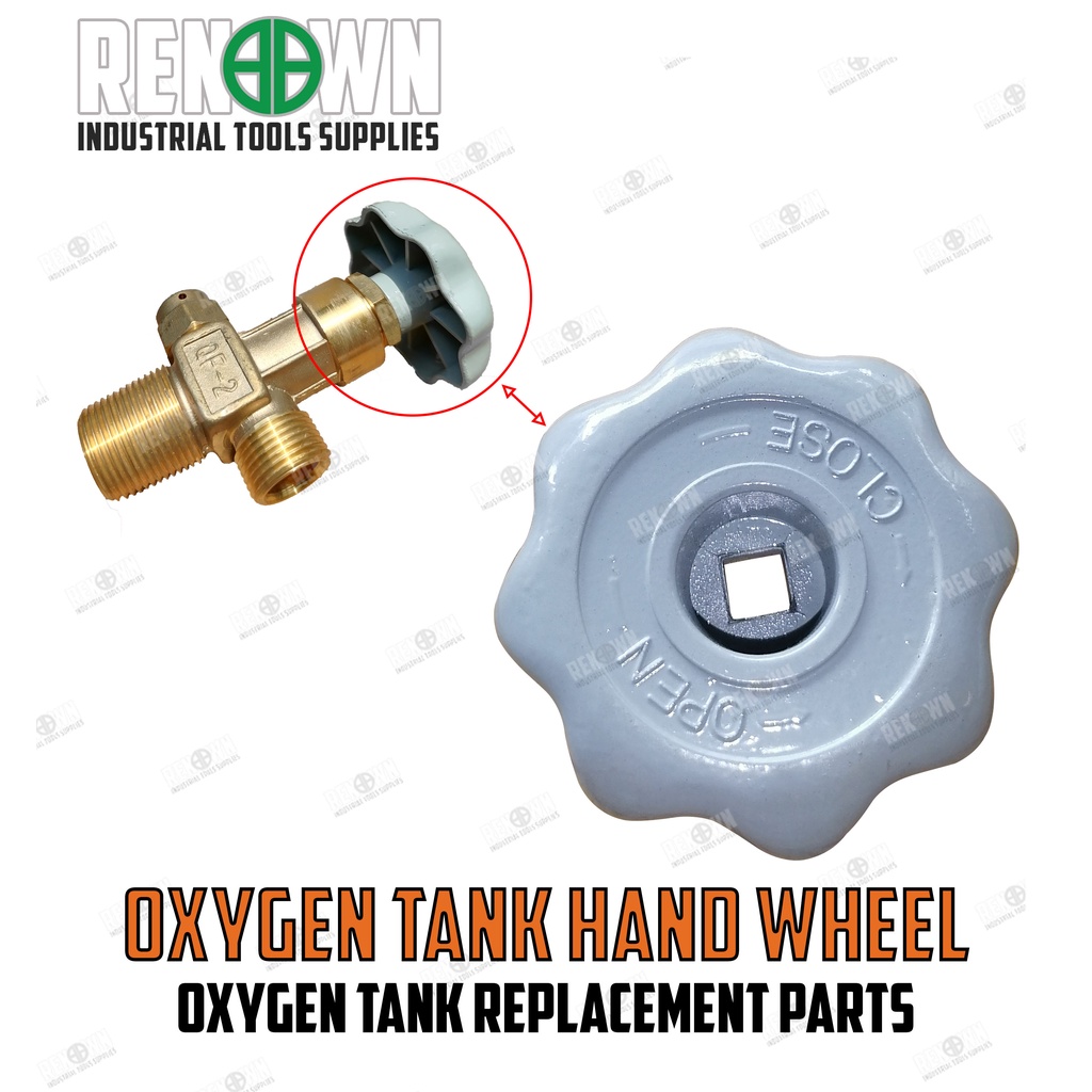 Oxygen Tank Handwheel (Oxygen tank valve replacement parts) Shopee
