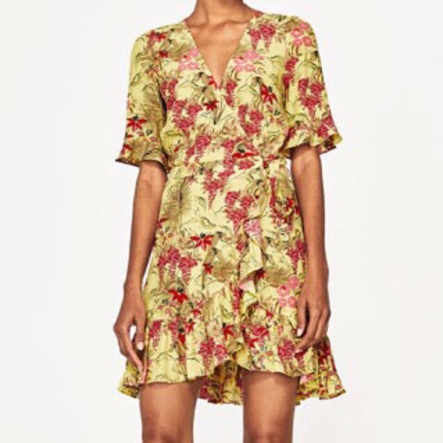 Zara Wrap Dress Online Hotsell, UP TO ...