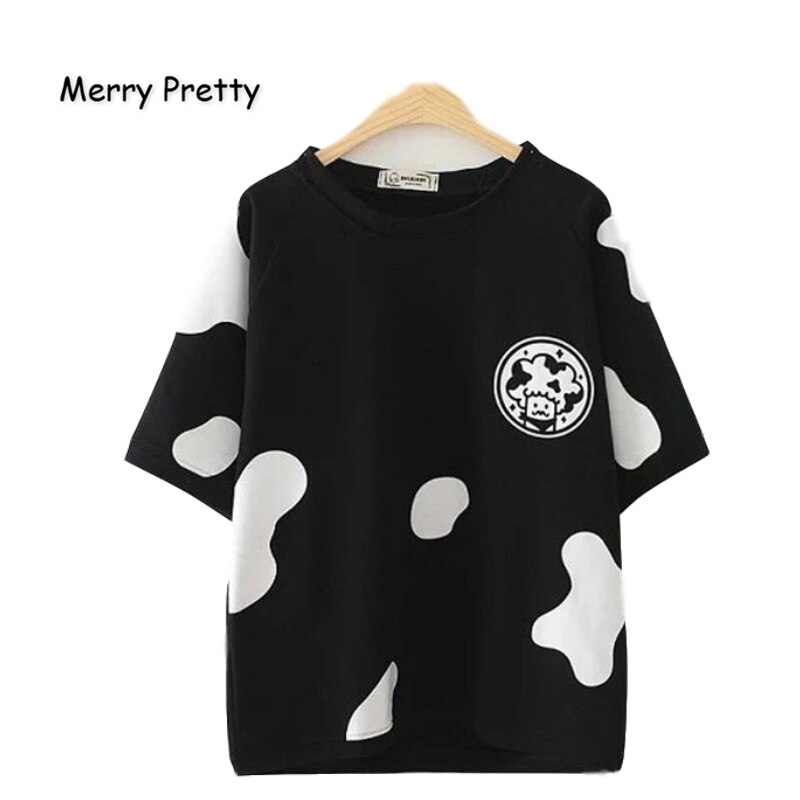 cow print t shirt