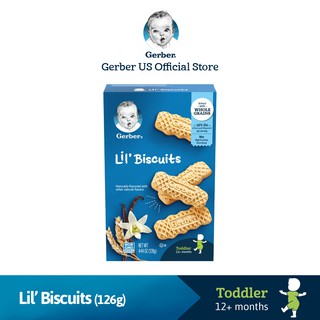 Gerber Lil Biscuits Baked With Whole Grains 126G