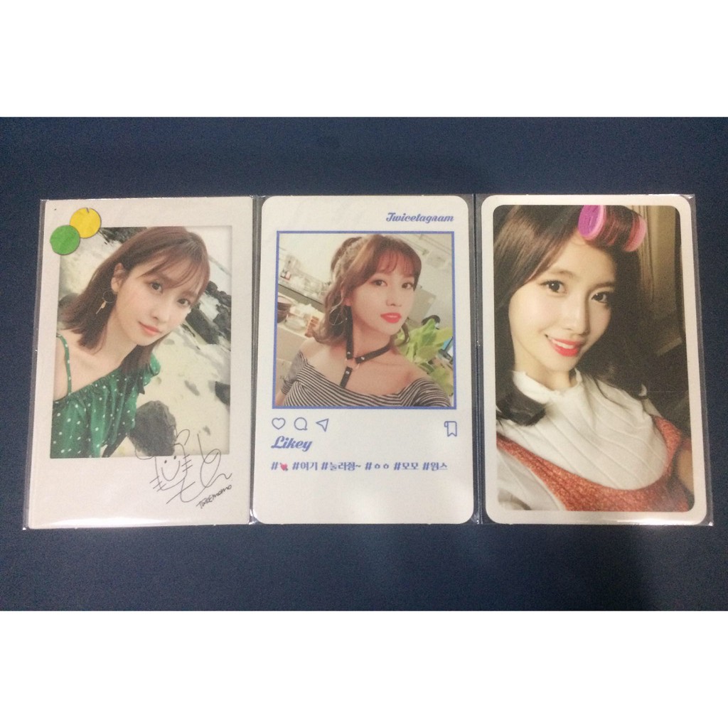 Twice Momo Twicetagram Likey Photocards Shopee Philippines