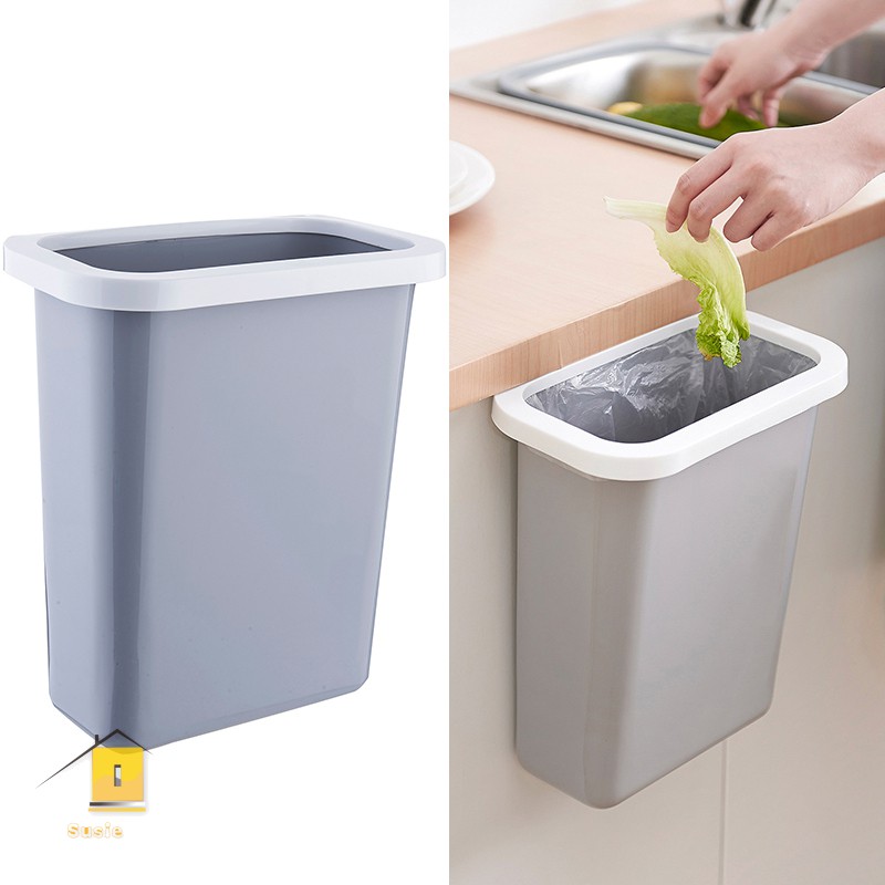 Multifuctional Hanging Waste Bin Trash Can Recycling Wastebasket