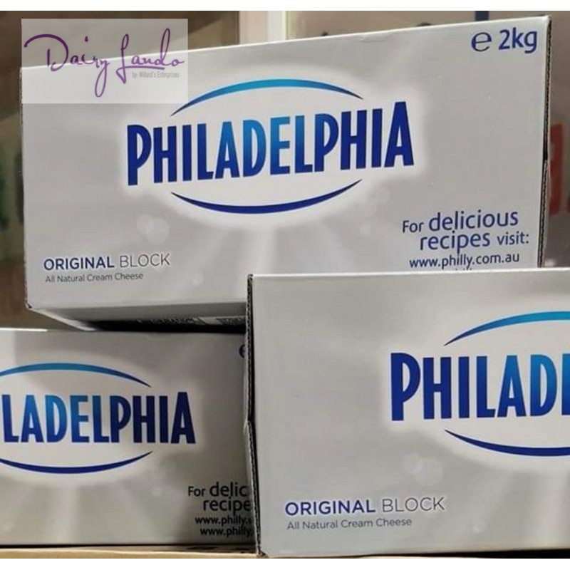Philadelphia Cream Cheese 2kg Shopee Philippines