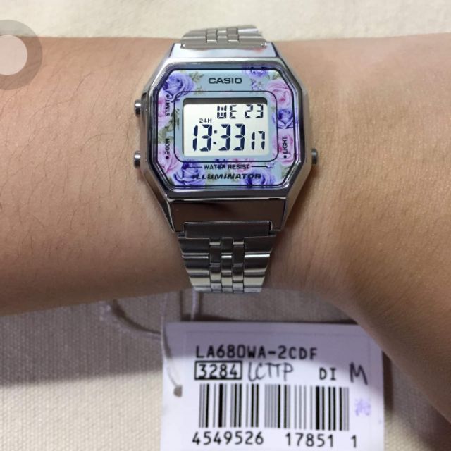 casio vintage floral