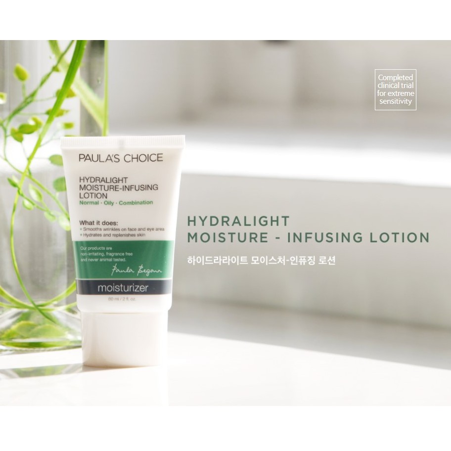 hydralight moisture infusing lotion