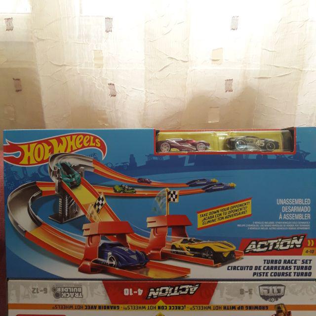 hot wheels action turbo race set