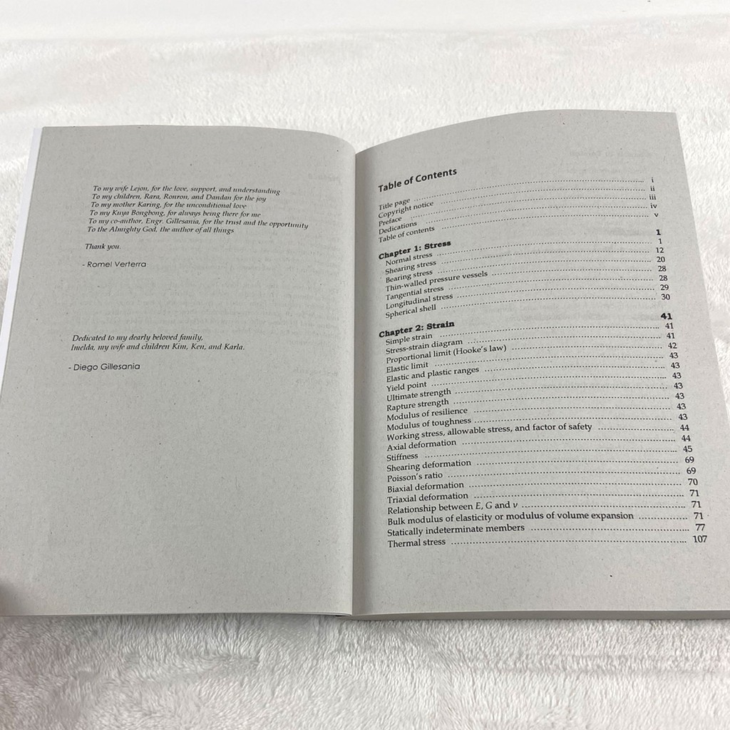 Original Solutions To Problems In Strength Of Materials C 13 Gillesania Verterra Licensure Exam Shopee Philippines