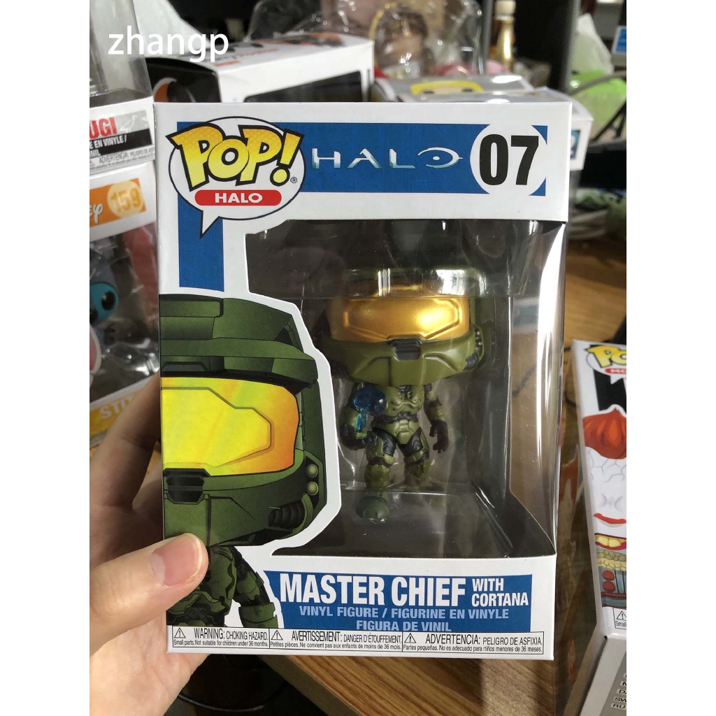 Funko Pop 07 Halo Master Chief with 