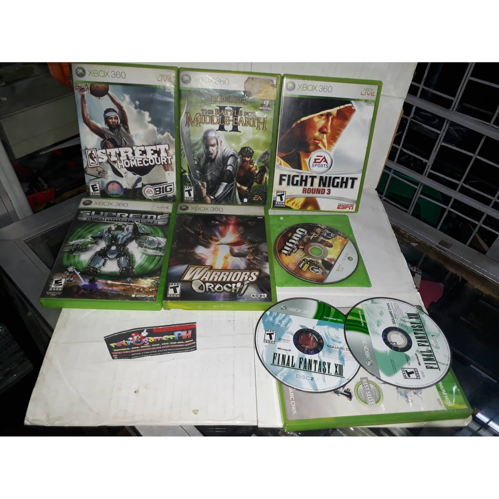 xbox 360 games shopee