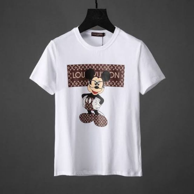 mickey mouse louis vuitton shirt