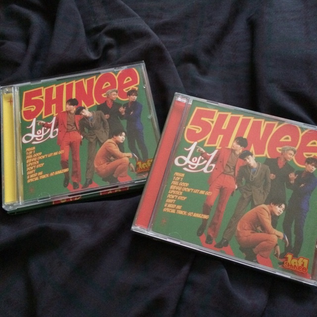 Shinee 1 Of 1 Album With Jonghyun Ddakji Shopee Philippines