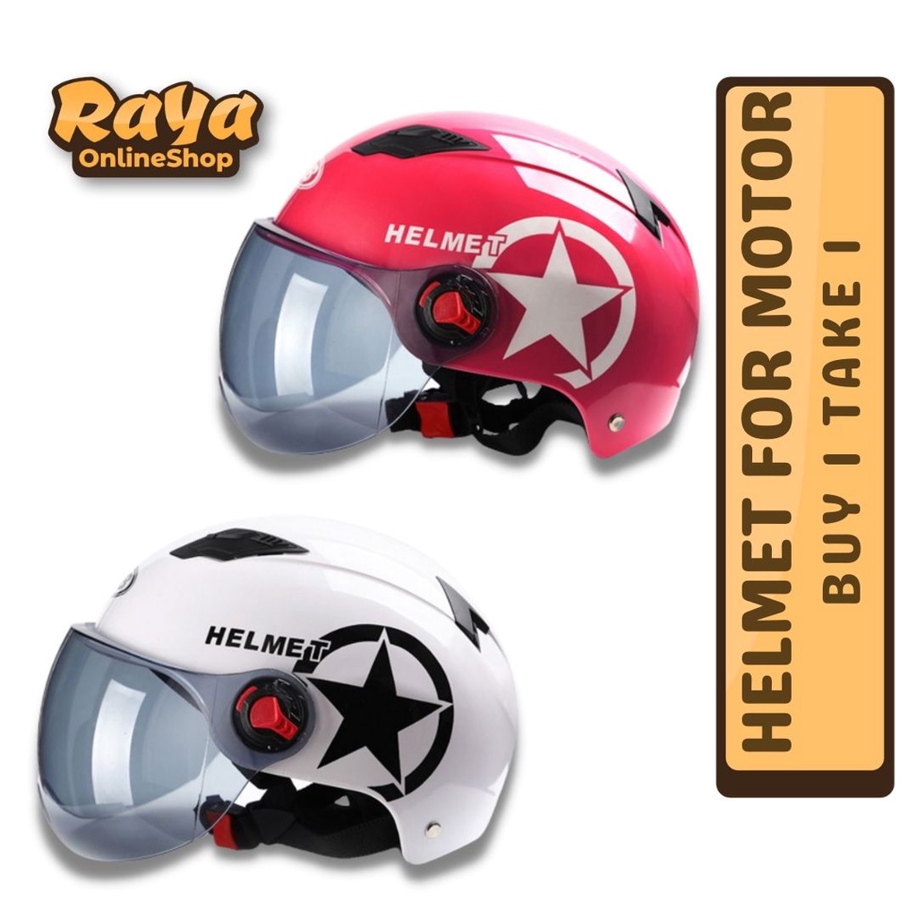 Buy 1 Take 1 Half Face Electric Scooter Helmets Bicycle Helmet for