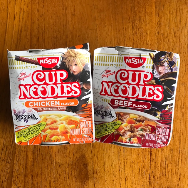 Nissin Cup Noodles Final Fantasy