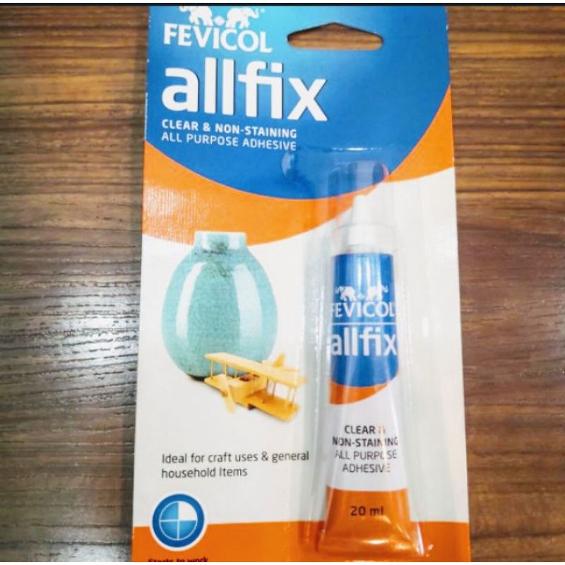 PANDIKIT SA PLASTIC FEVICOL ALLFIX CLEAR & NONSTAINING ALL PURPOSE