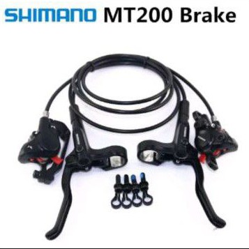 shimano m200 hydraulic brakes