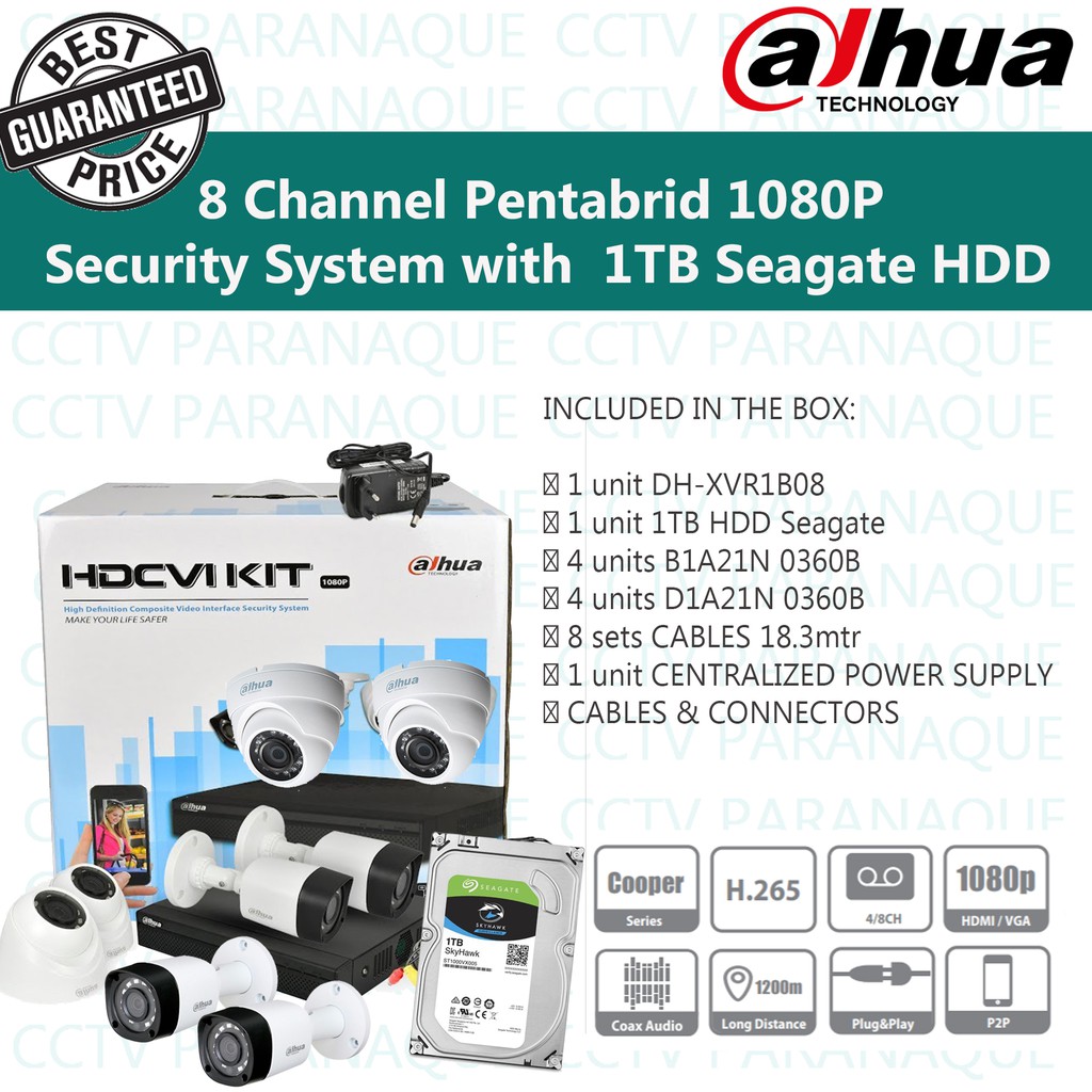 dahua hdcvi kit 1080p