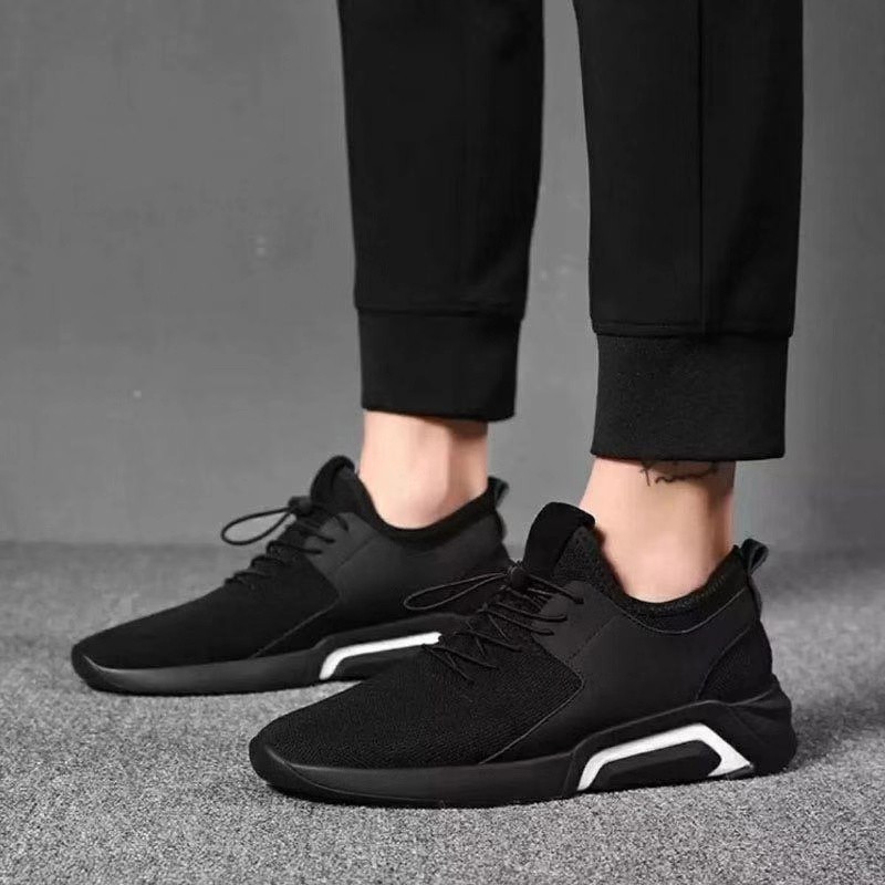 Korean fashion breathable running shoes sneaker for men | Shopee ...