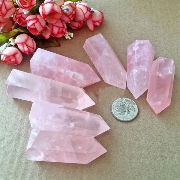 pink rose stone