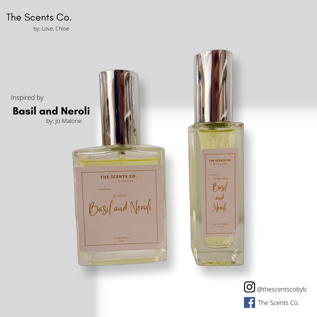 TSC Basil and Neroli Inspired Perfume | Shopee Philippines