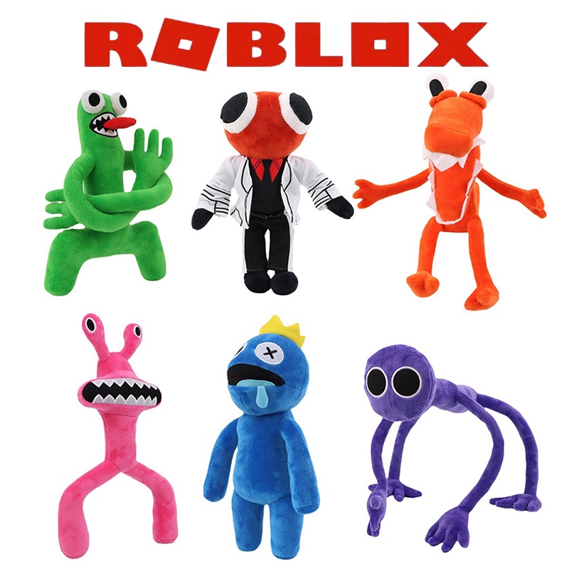 New Roblox Rainbow Friends Plush Toy Cartoon Game Character Doll Kawaii 