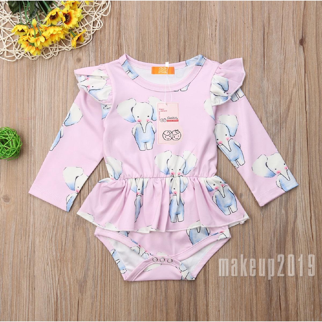 elephant baby girl outfit