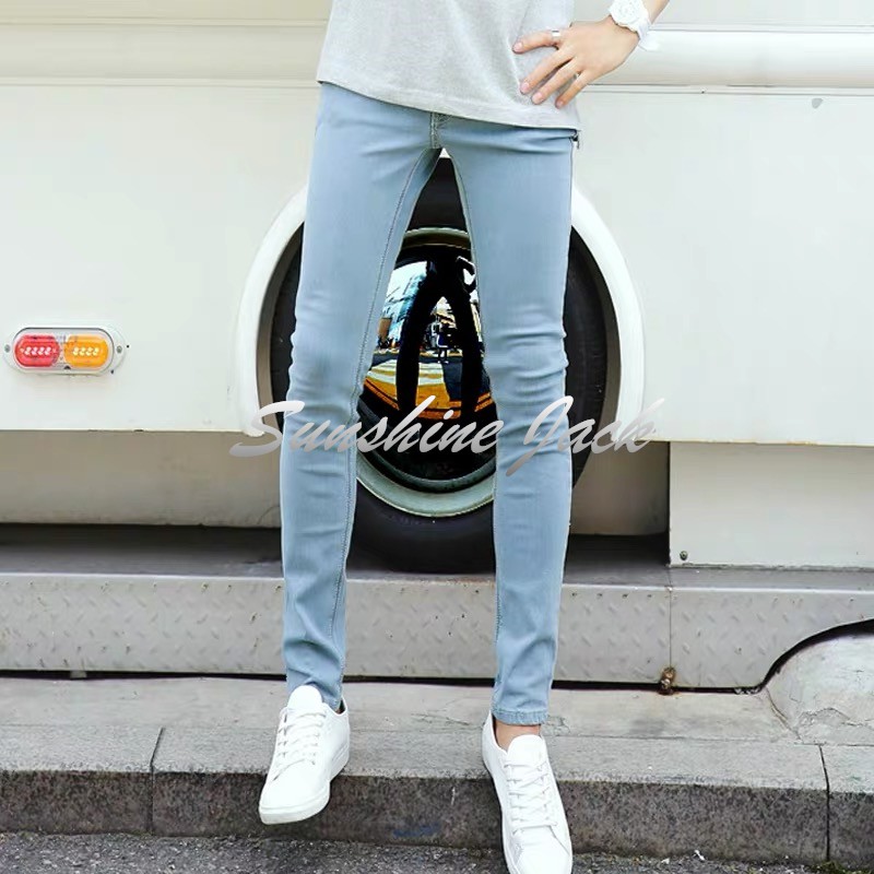 Upgrade Your Style: How to Rock a Light Blue Denim Jeans Men's Outfit