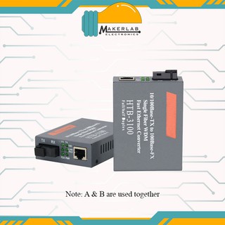 HTB-3100 25KM HTB3100 HTB-3100A/B netLINK 10/100M Single-mode Single ...