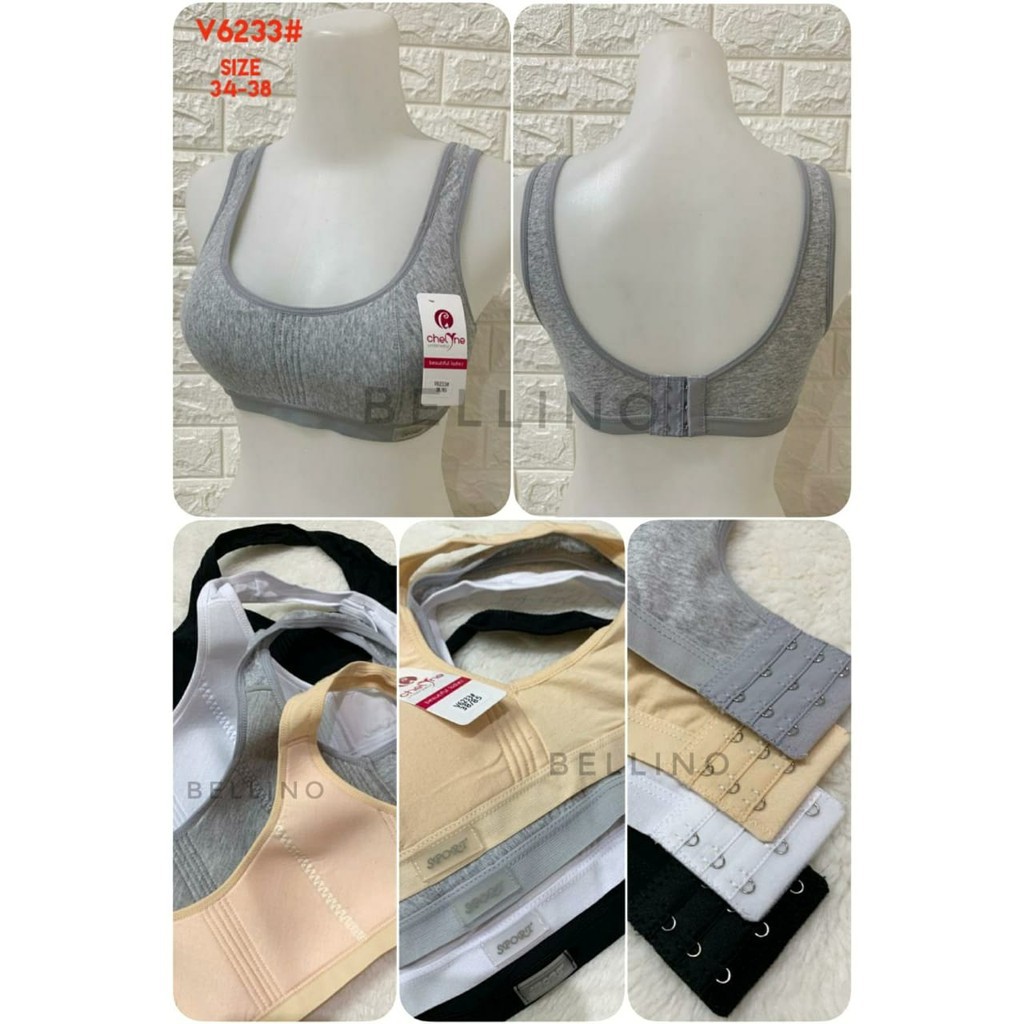 sports bra size 34