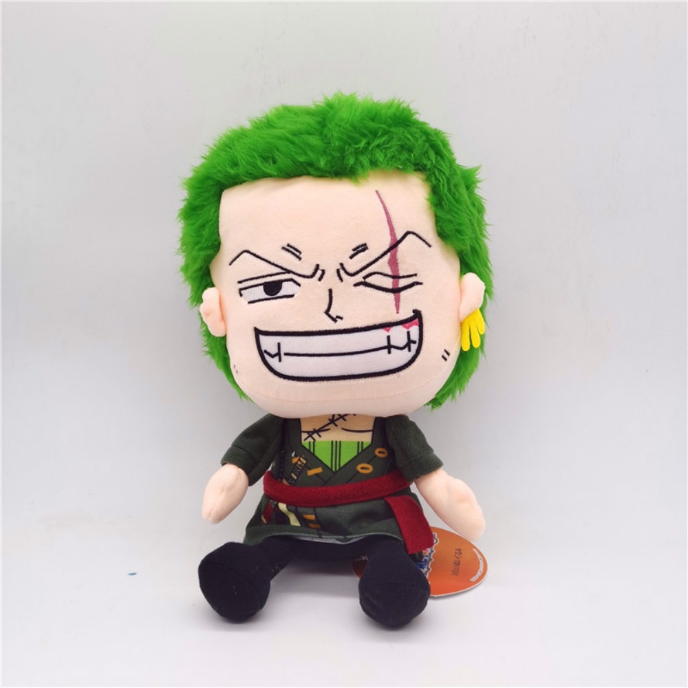One Piece Zoro Plush Toy Zoro Roronoa Anime Soft Stuffed Dolls For Gift