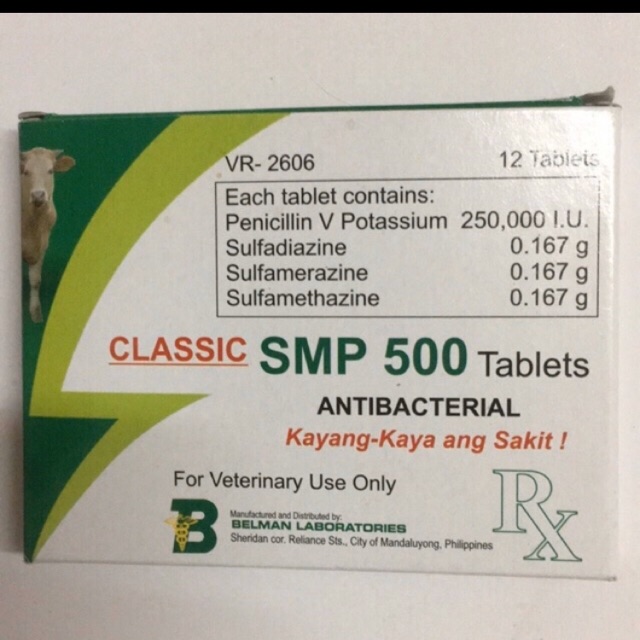Smp Antibacterial Tablet 1box Shopee Philippines