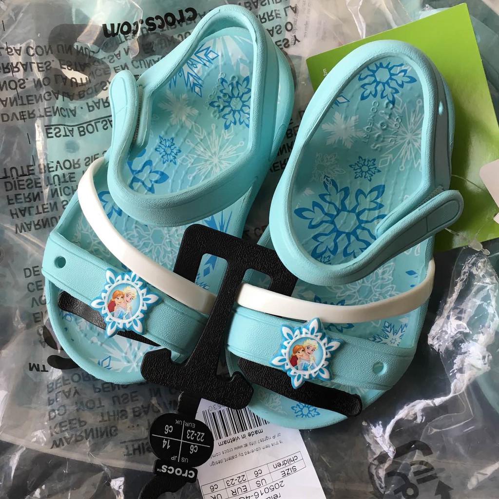 elsa and anna crocs