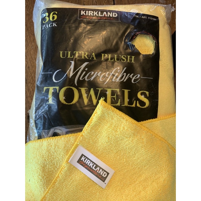 Kirkland Ultra Plush Microfiber Towels Authentic Shopee Philippines