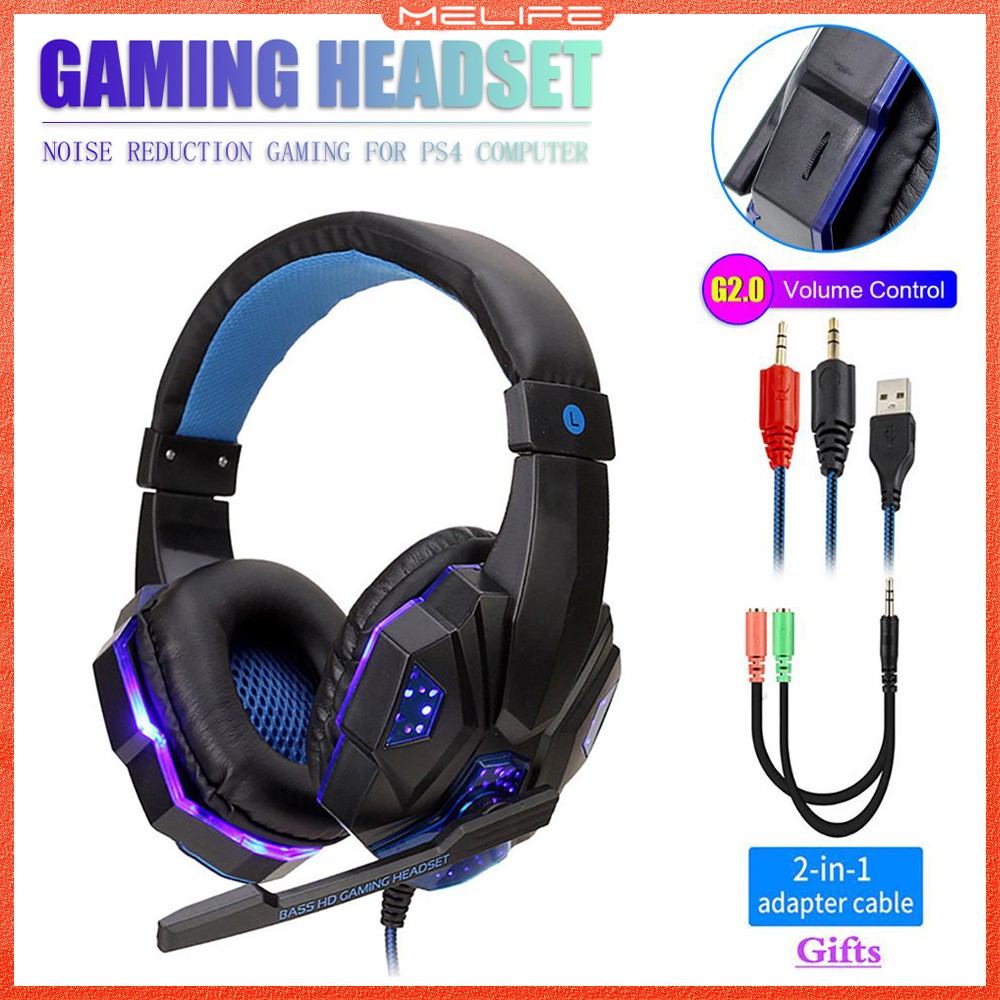 headset with speaker for computer