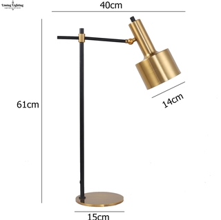 bronze floor lamp with reading light