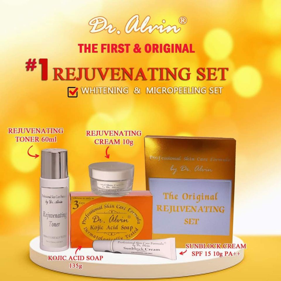 The Original Rejuvenating Set Dr.alvin Shopee Philippines