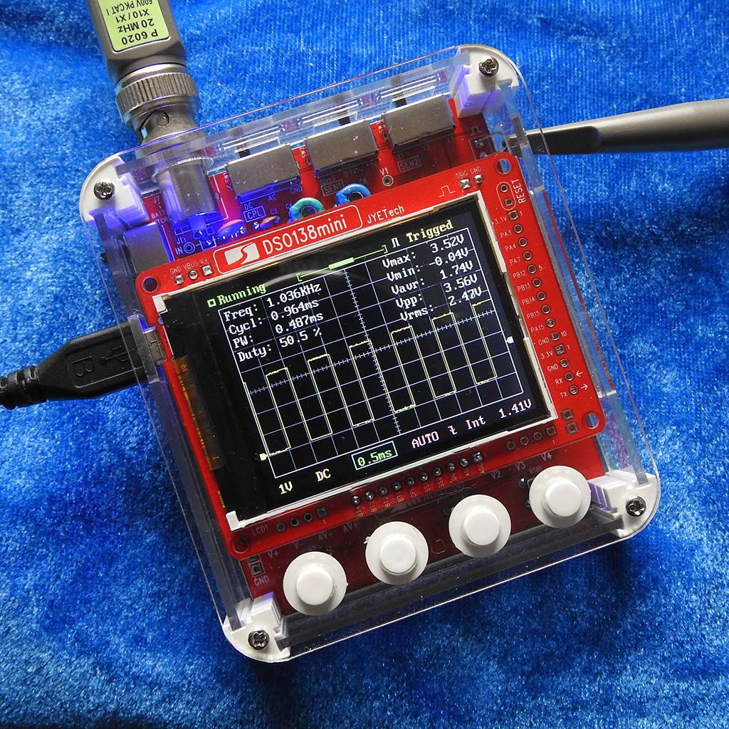 DSO138 Mini Digital Oscilloscope DIY Acrylic Case Shopee Philippines