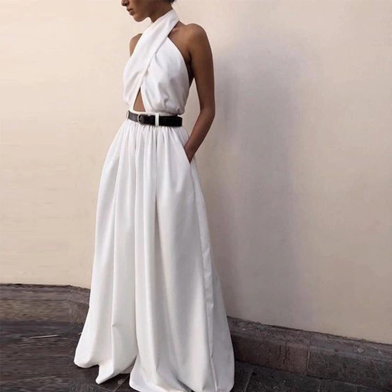 all white jumpsuit womens