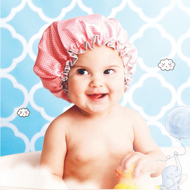 shower hat for baby