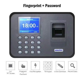 Biometric Attendance System, Fingerprint, USB Reader, Time Clock Employee Control Electronic