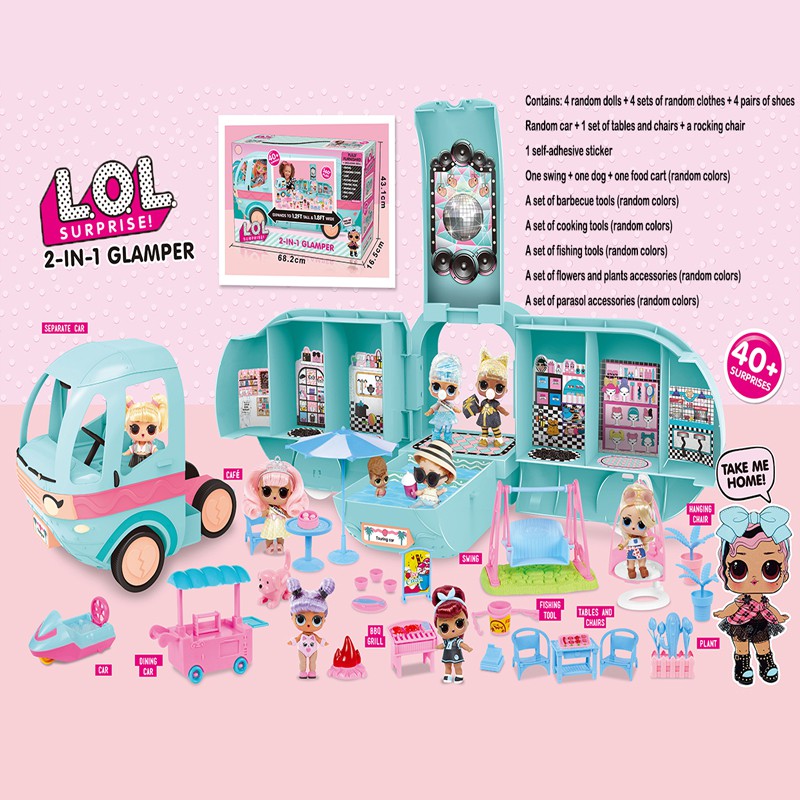 lol doll playset