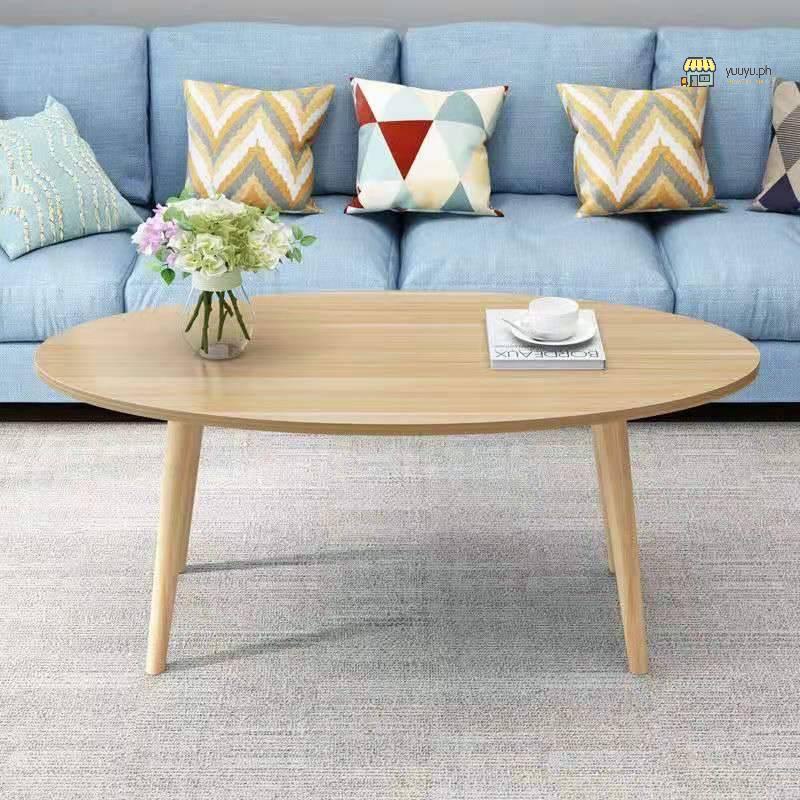 Oval Table (80*40*H40cm) Japanese Style Coffee Table Dining Table Desk Minimalist style | Shopee ...