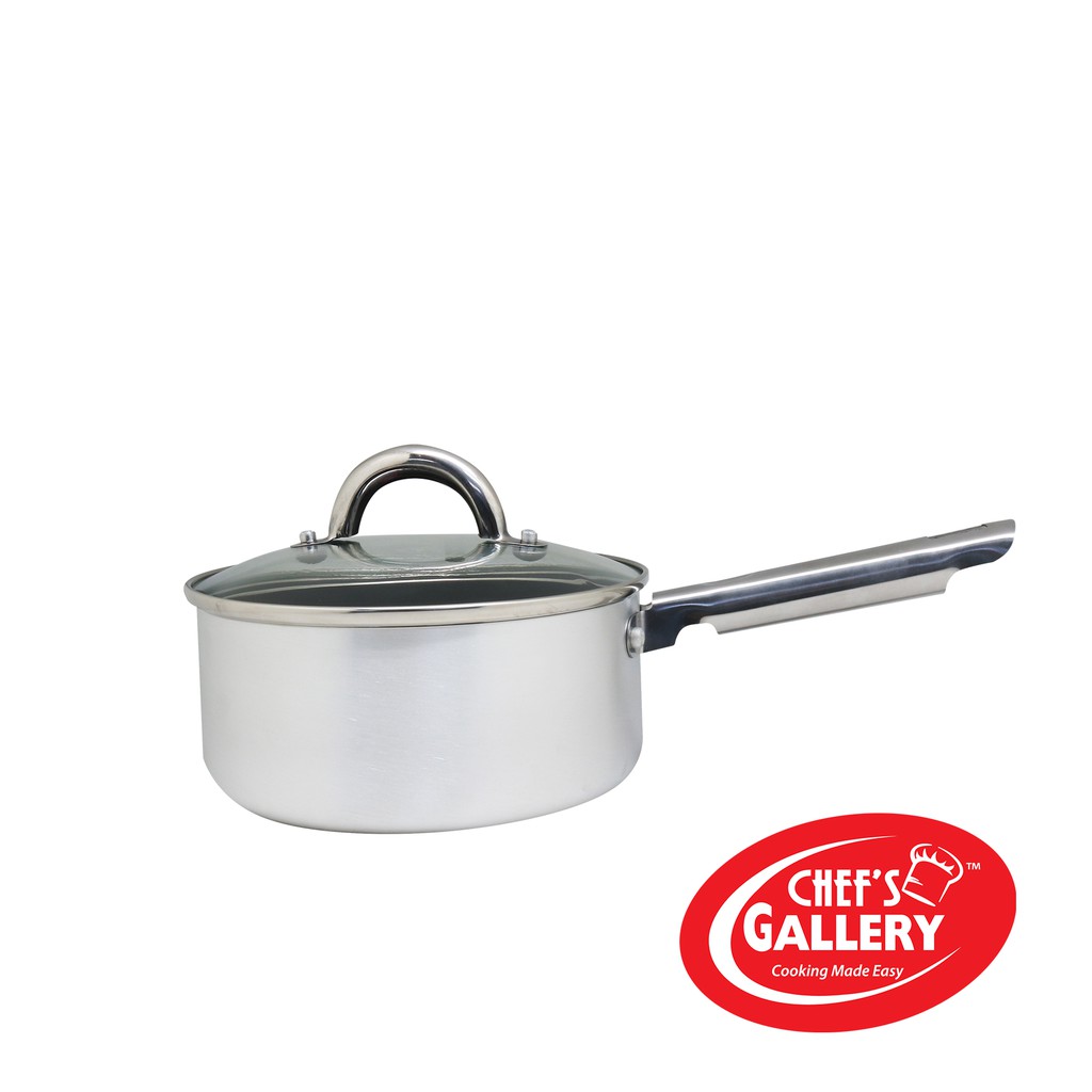 CHEF'S GALLERY Sauce Pan 18 CM (Induction Ready) Shopee Philippines