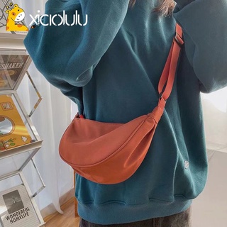 【Limited time activitie】Ins new women's bag fashion bag personality one shoulder 2022 messenger bag cute suspender Bag Messenger Handbag simple style tramp