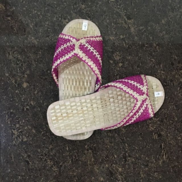 abaca slippers
