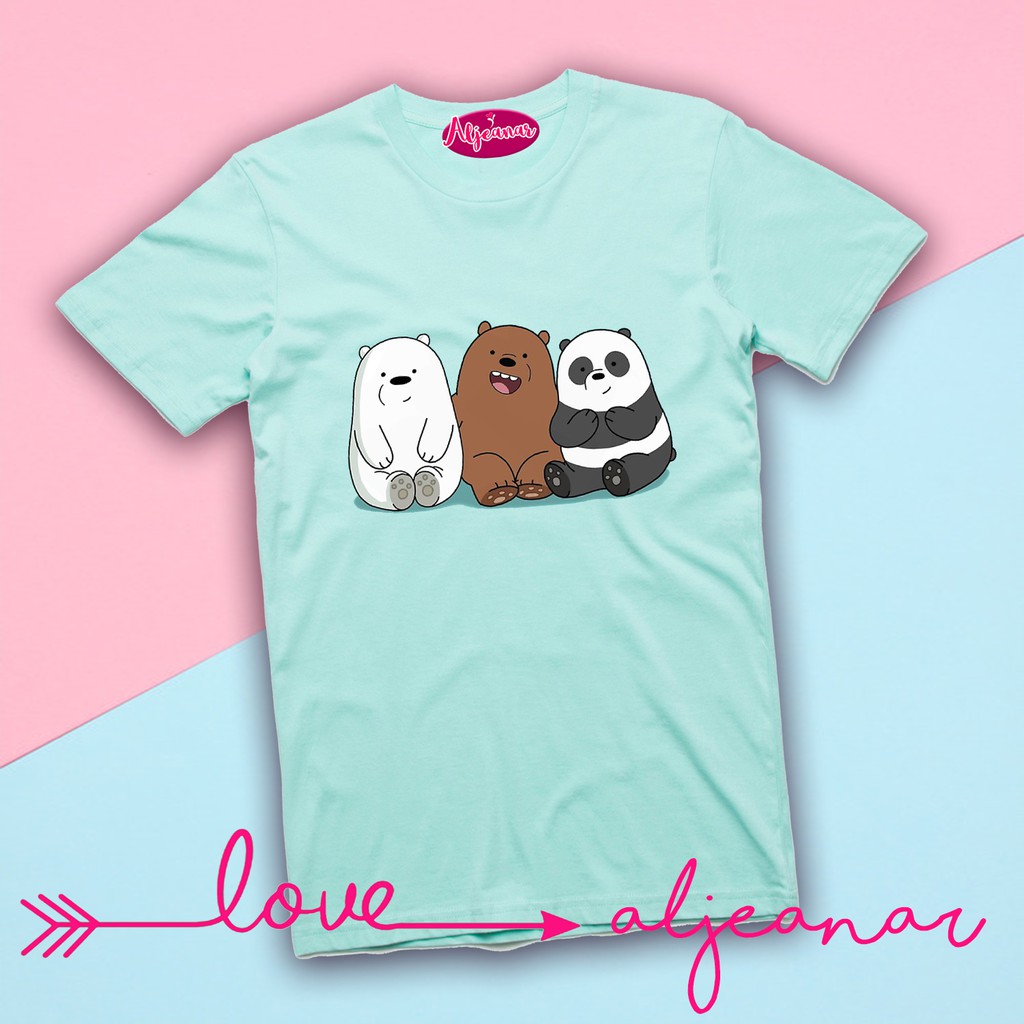 we bare bears t shirt design